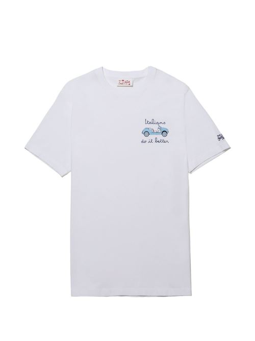 T-shirt uomo Portofino bianca MC2 SAINT BARTH | PORTOFINO04514L